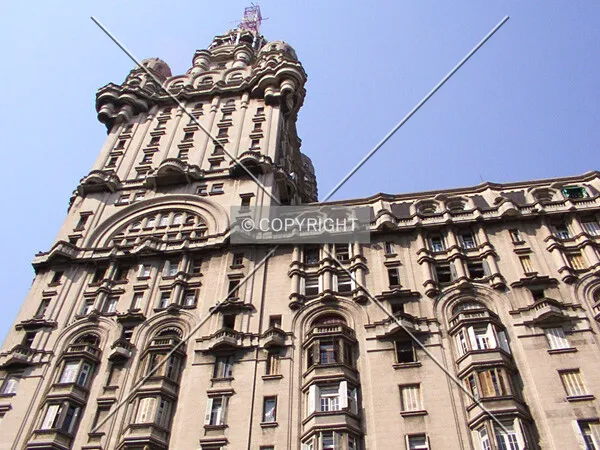 Looking up the west side