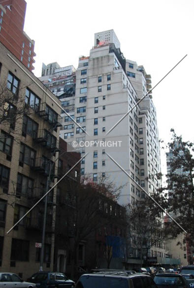 View to the west from 85th Street