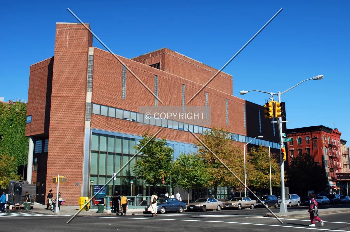 View along Lenox Avenue