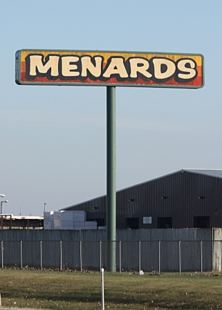 Menards Sign