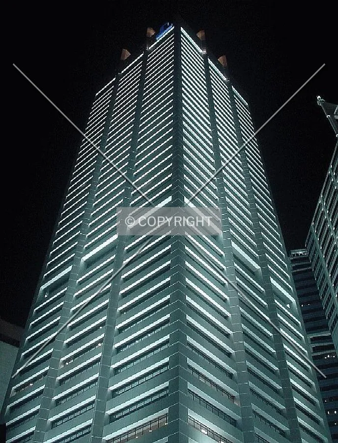 Fully lit-up during the national day celebrations period