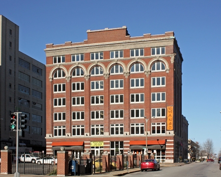 View from the southeast