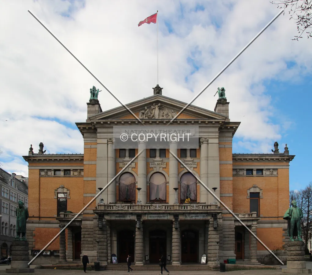 View from Roald Amundsens gate
