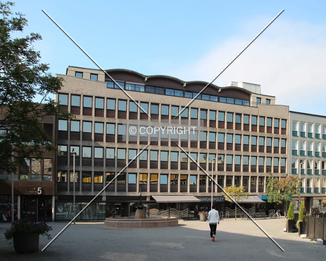 View from the east