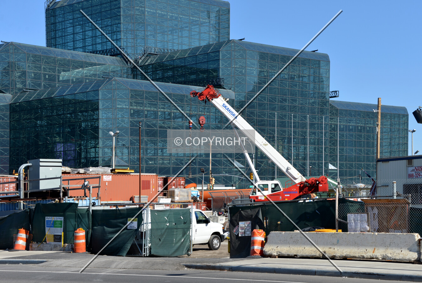 View from the southeast on 34th Street