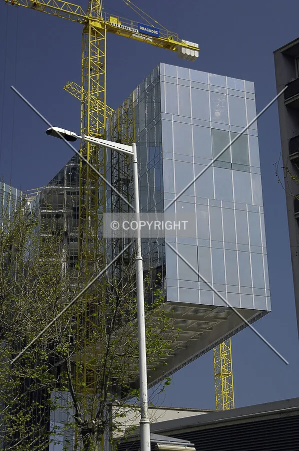 Building's projection