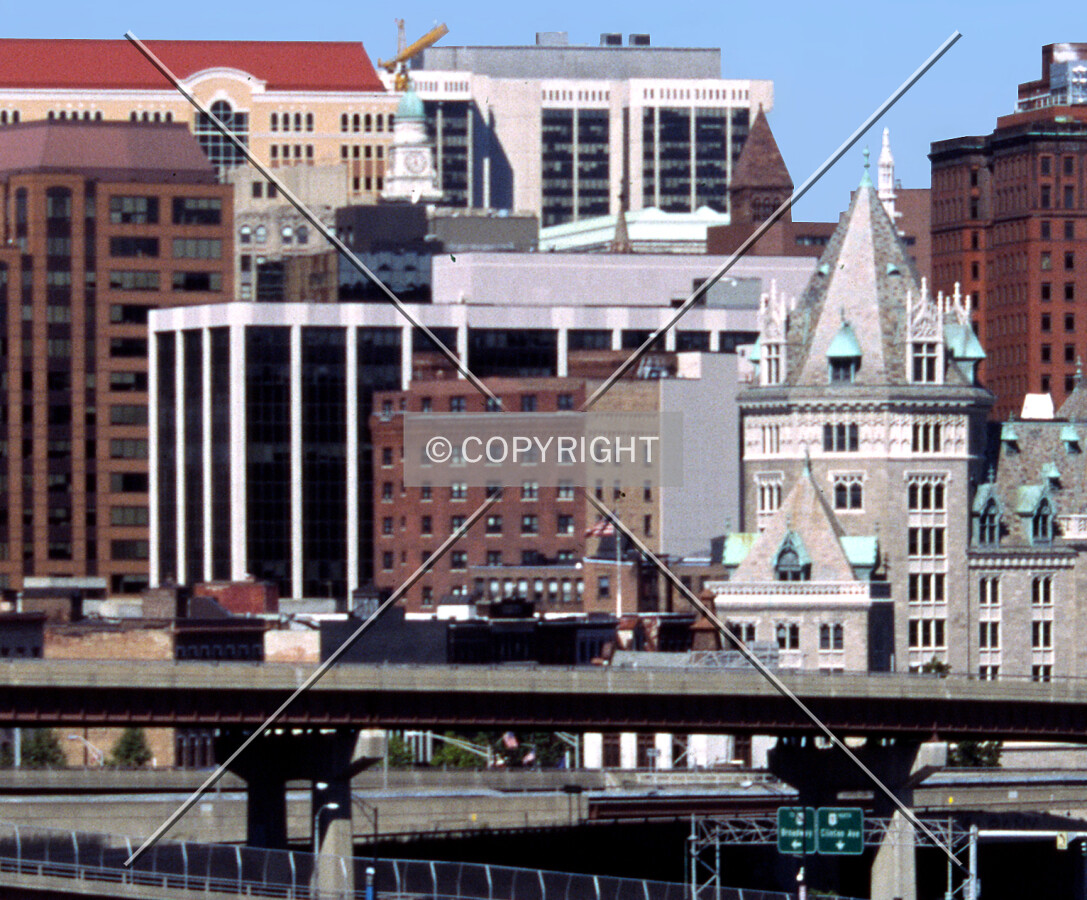 View from the southeast