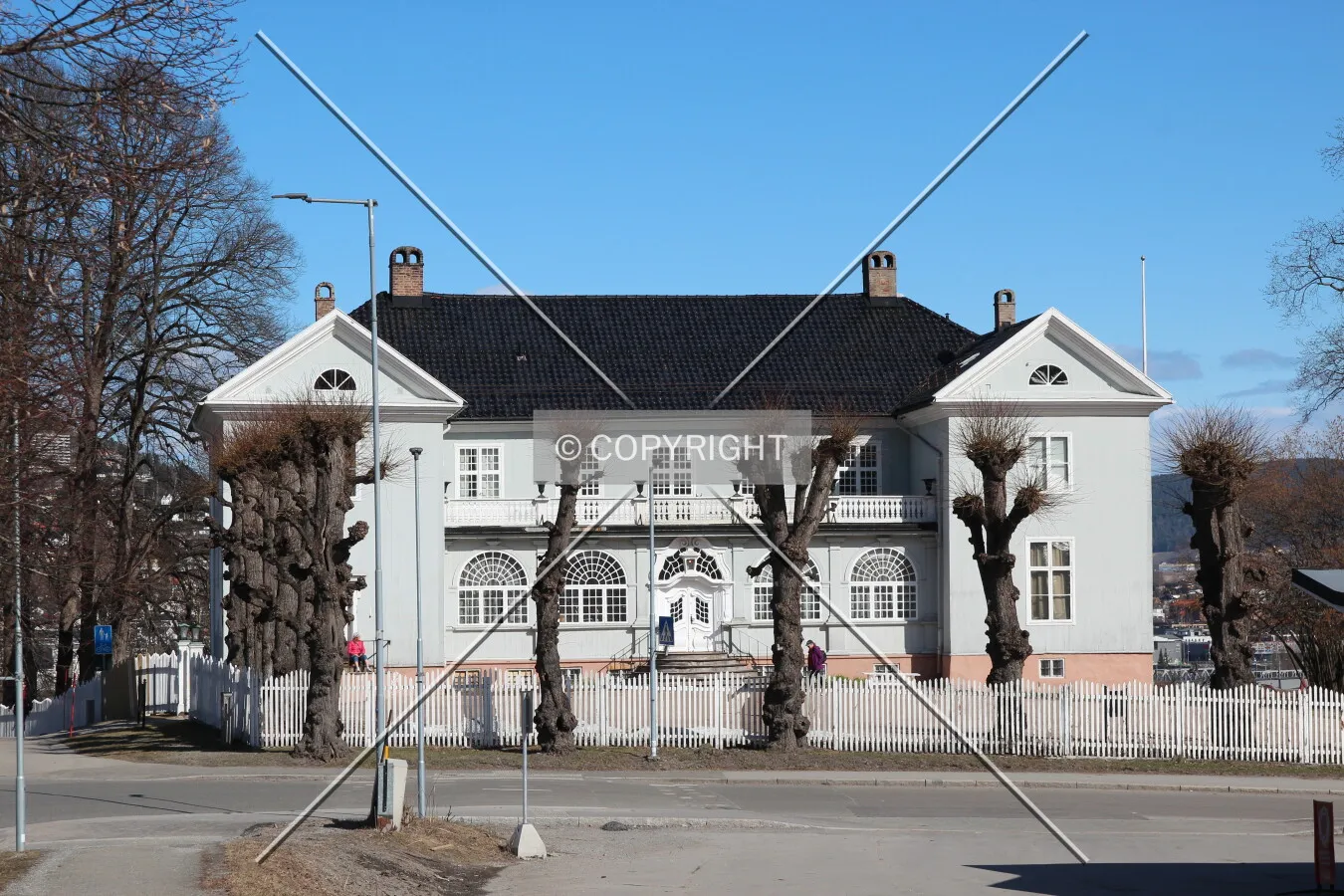 View from the south