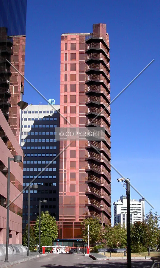 Western side of the tower