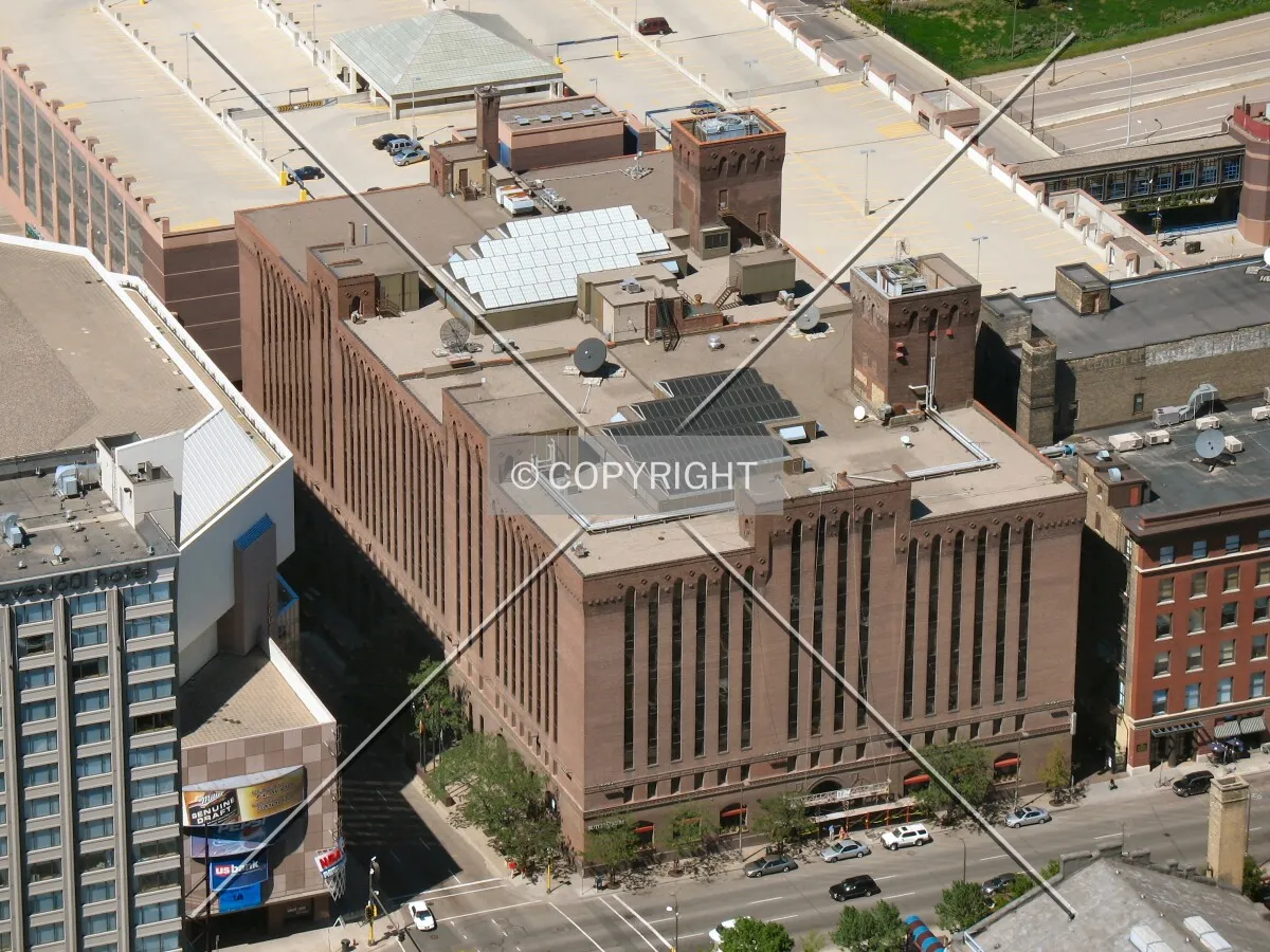 View to the northwest from the IDS Tower roof
