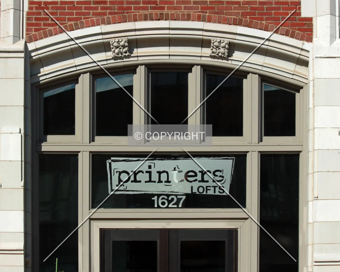 Sign in the main entrance window; October 20, 2015