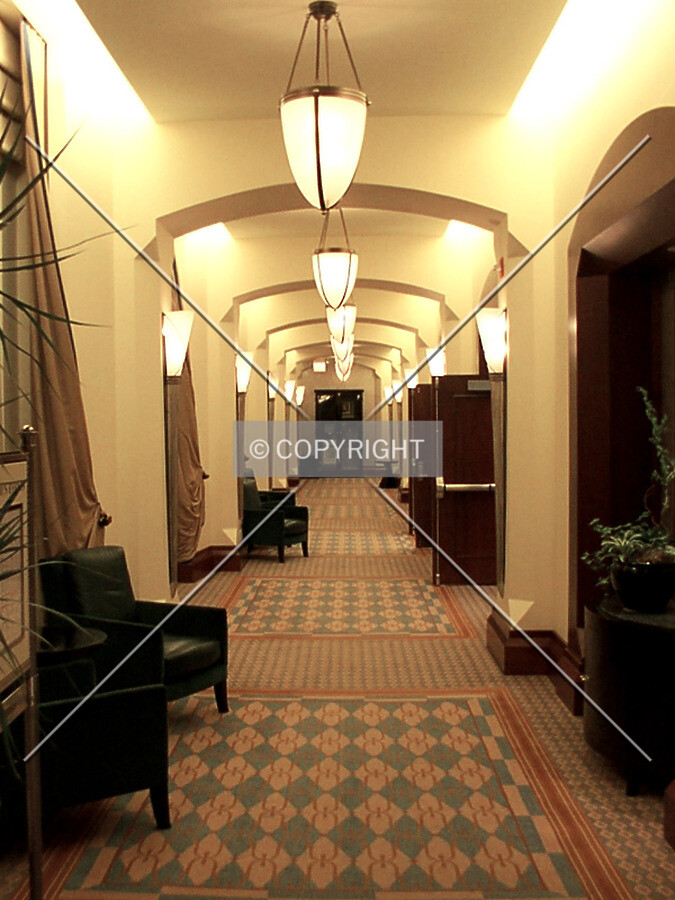 Hallway on the ballroom level