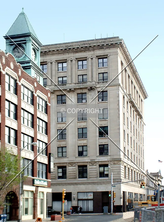 View from the northeast along State Street