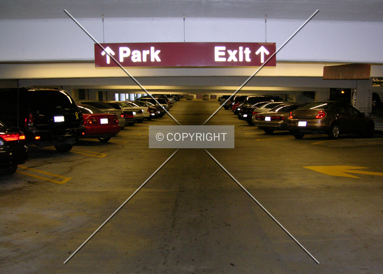 Typical parking on the 4th floor