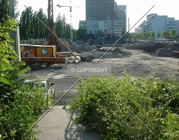View over the site