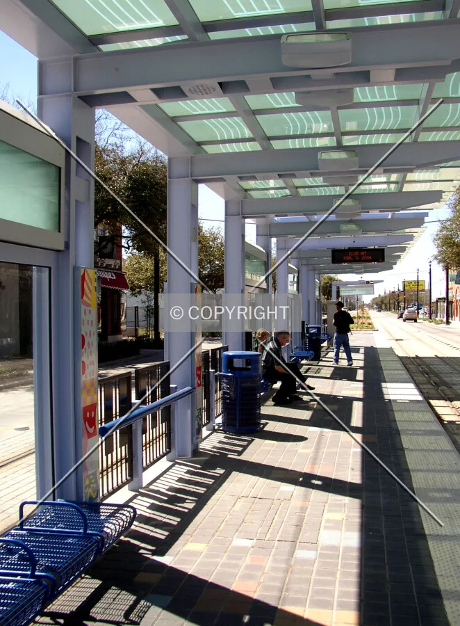 Northbound platform