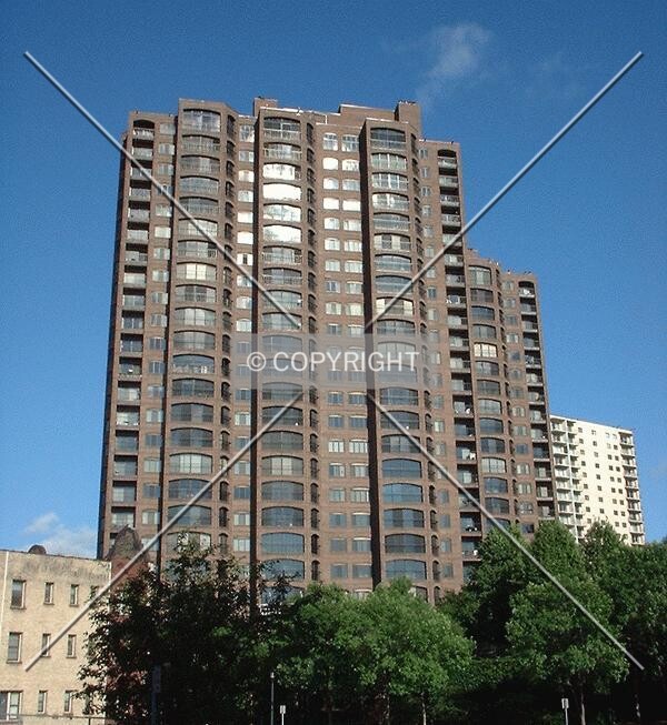 View to the southeast, from Yale Place