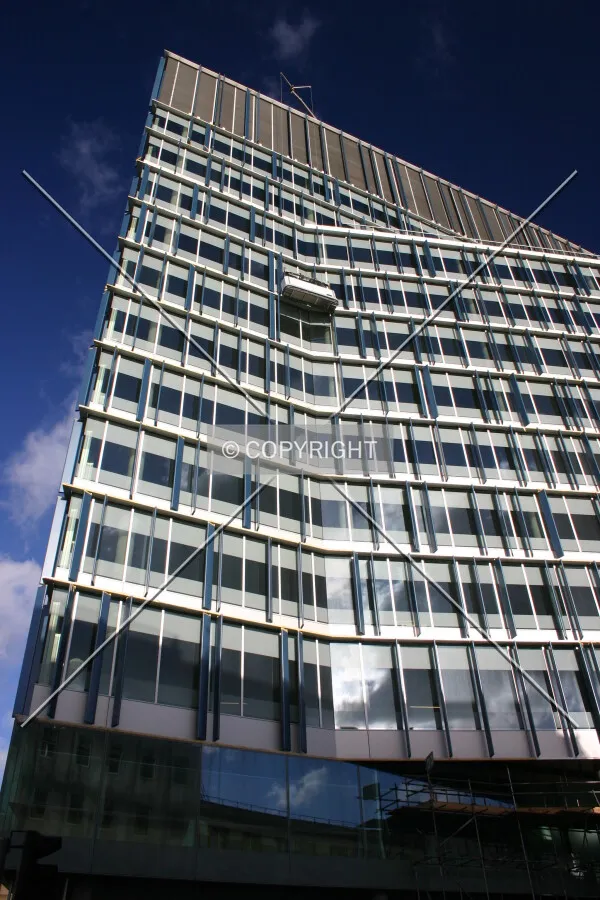 Looking up from Southwark Street