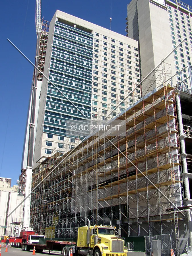 Looking northwest from 14th Street