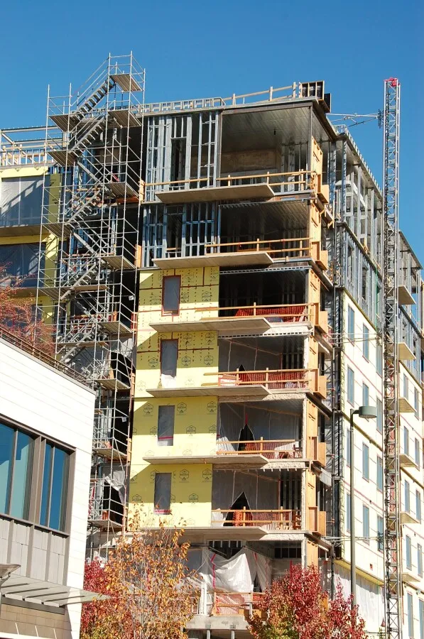 Southwest corner