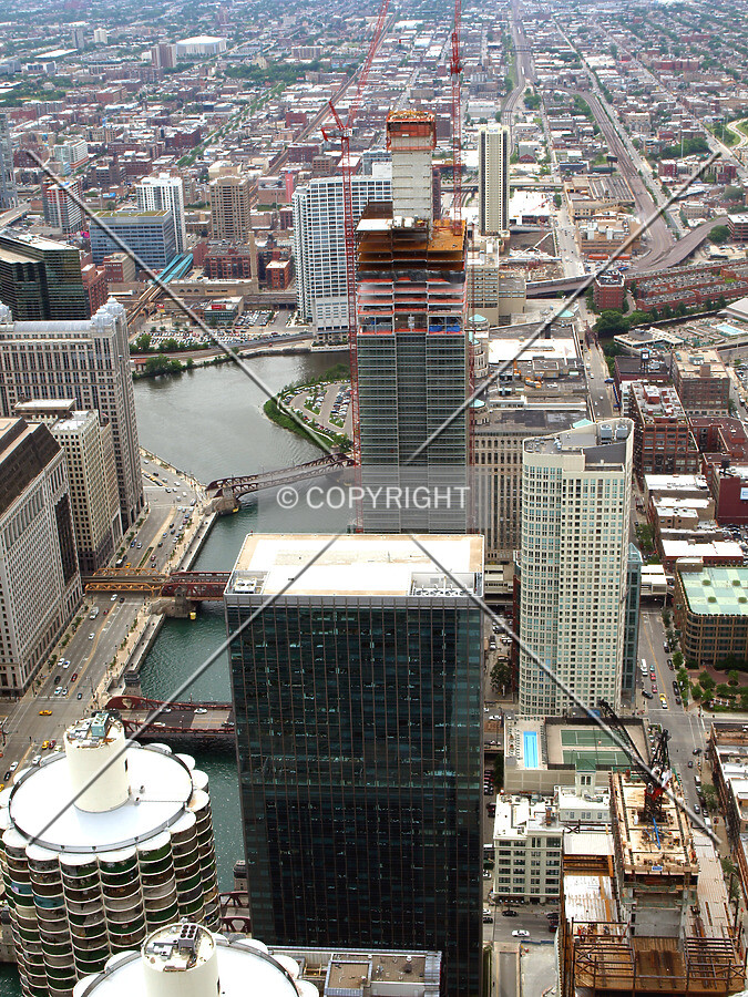 Looking west from Trump Tower