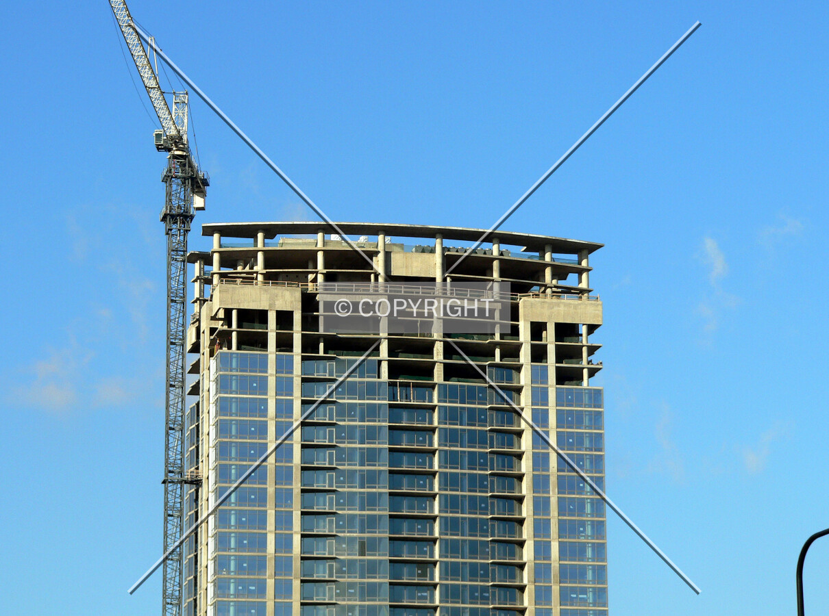 View to the west from Lake Shore Drive