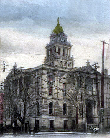 Vintage view from the southwest