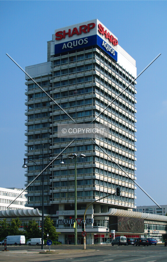 As seen from Alexander platz
