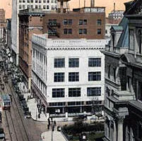 Vintage view from the southwest