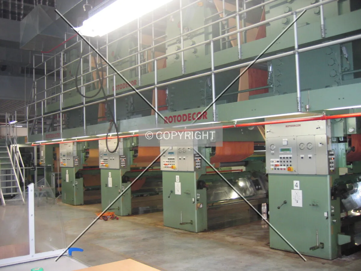 A Rotodecor printing plant