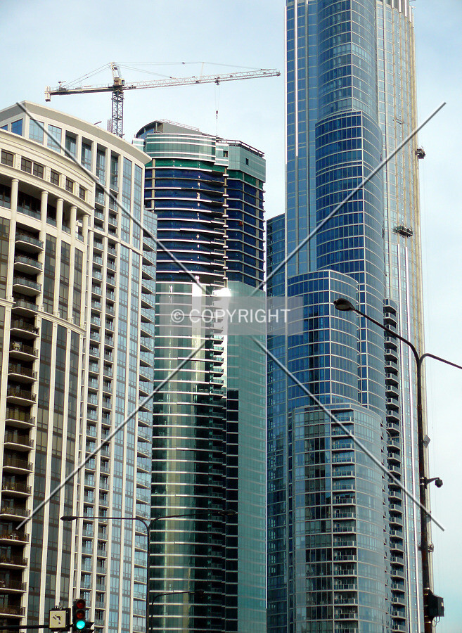 View to the northwest from Lake Shore Drive