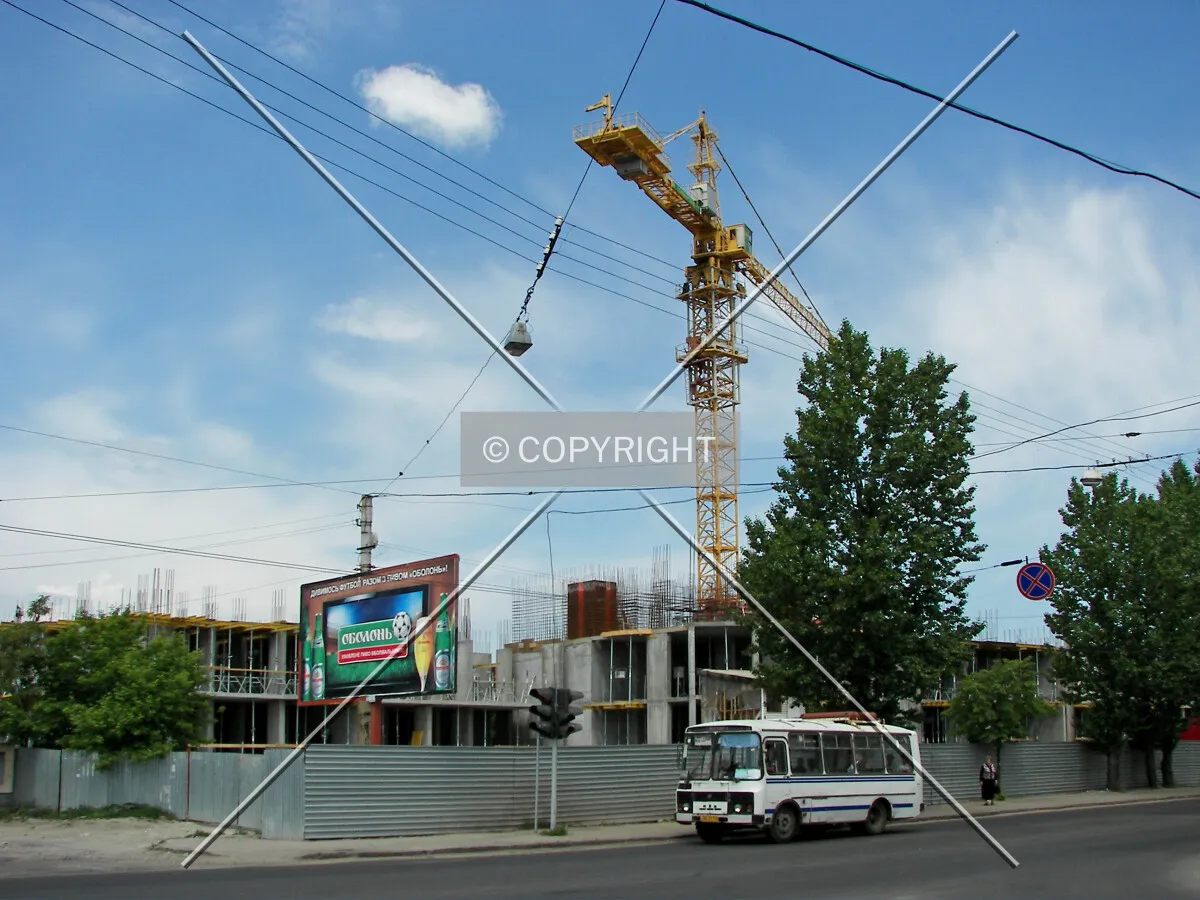View from across Robitnycha Street