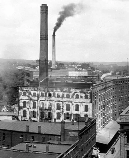 View from the southeast