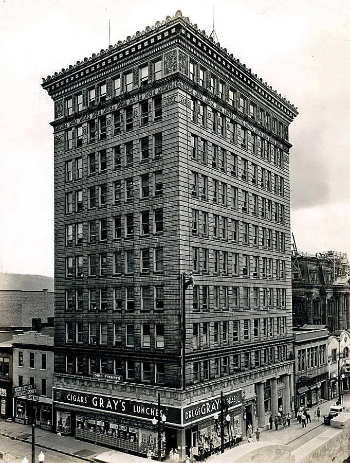 Vintage view from the west