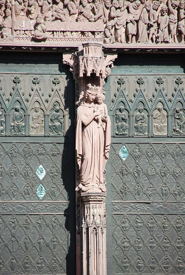 Statue at the main entrance