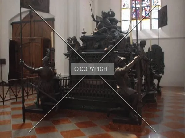 The Kaiserkenotaph inside the church is the resting place of King Ludwig der Bayer (1282-1347)