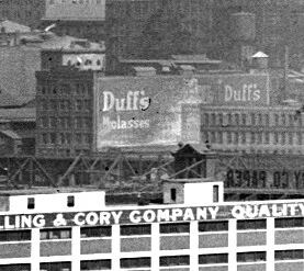 Vintage view from the northwest