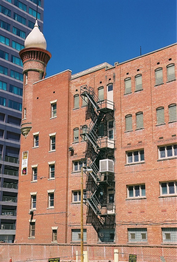 View from the southeast