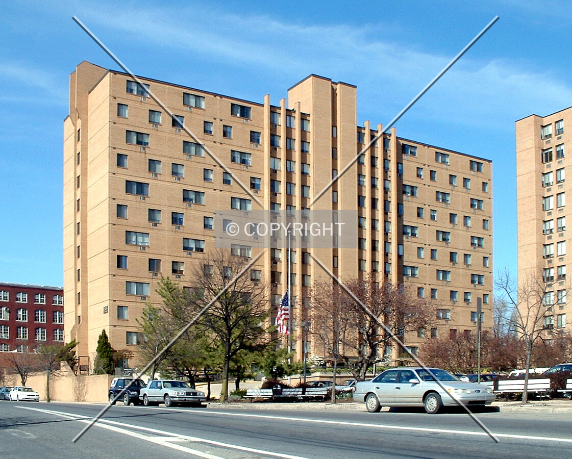 View from the southwest along Prince Street
