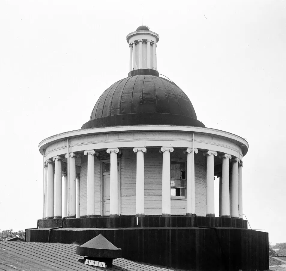 Vintage view from the southwest