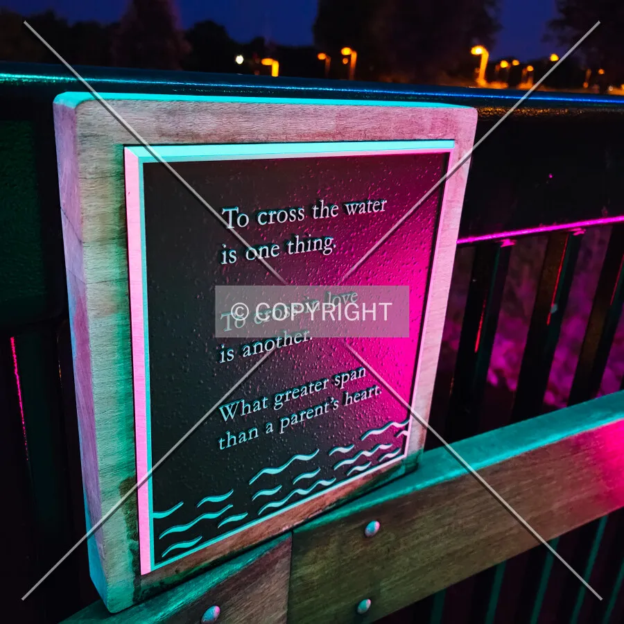 Sign on the side; July 3, 2021