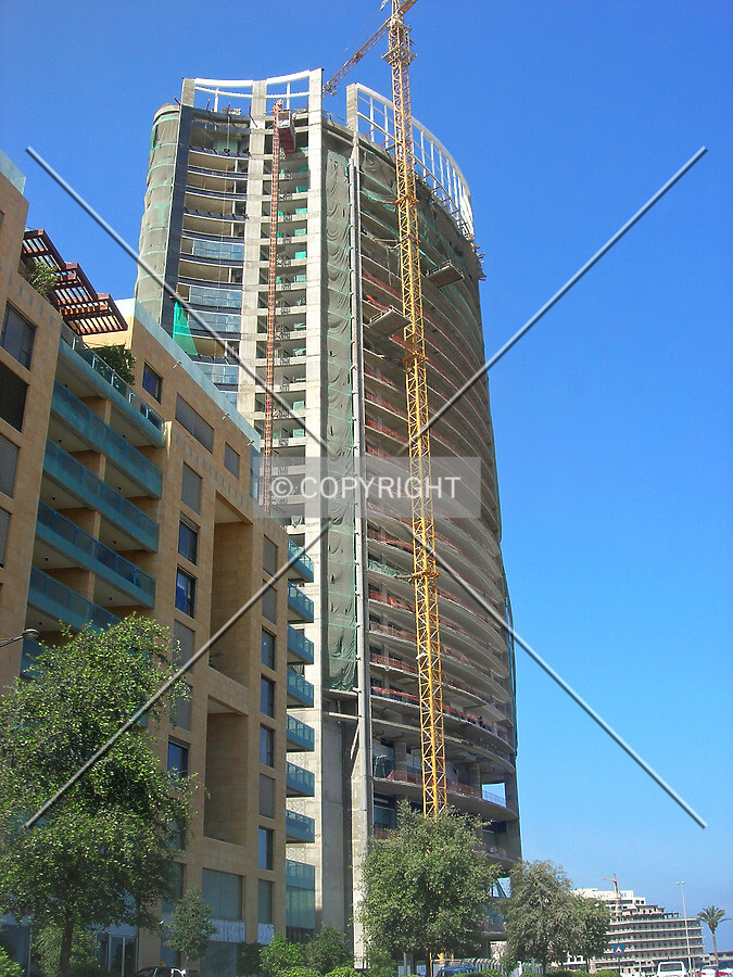 As seen from Prof. Wafik Sinno Avenue