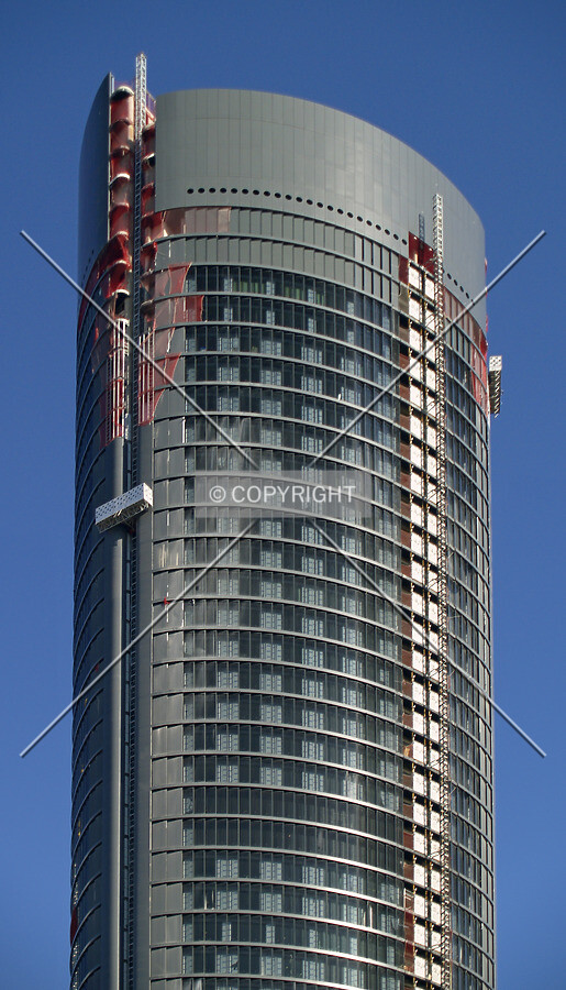 Top seen from the west
