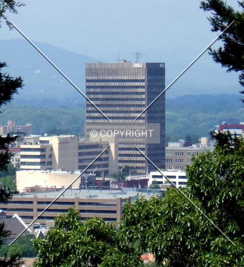 View from the northeast