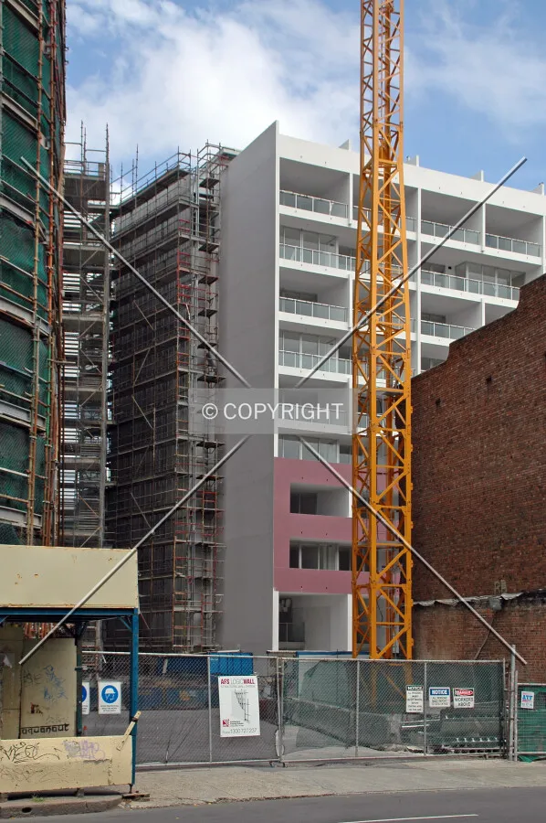 As seen from Wattle Street