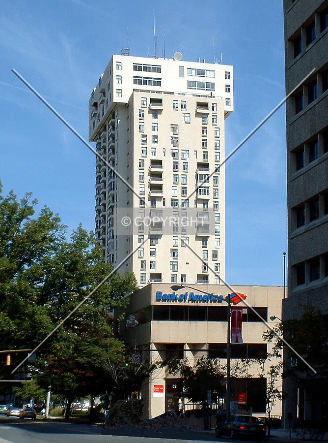 View from the southwest along Washington Avenue