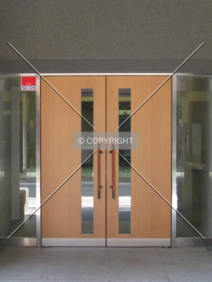 The front entrance