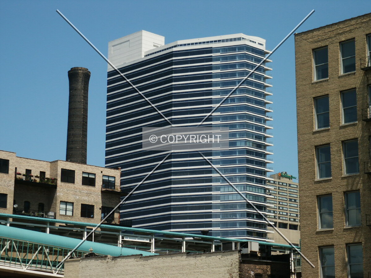 View from Jefferson Street looking northeast