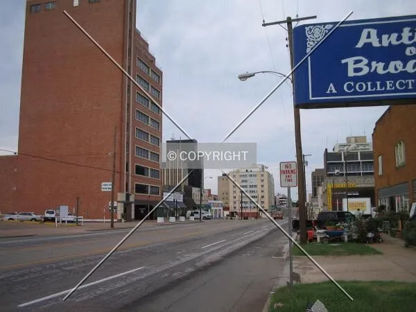 View east down Elm Street