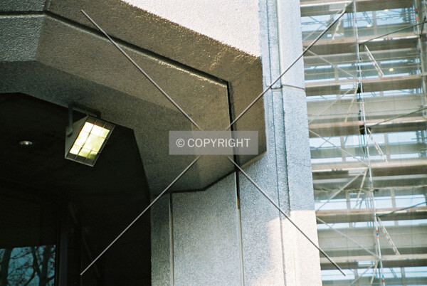Facade detail and light